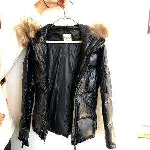 SAM. Puffer Coat with Luxurious Fur Hood